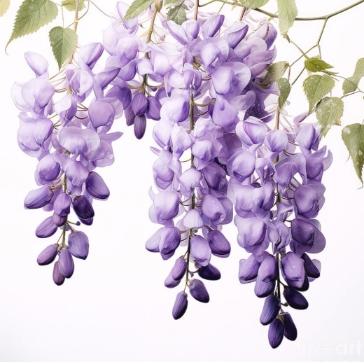 Botanical Drawing with Colored Pencils - Wysteria