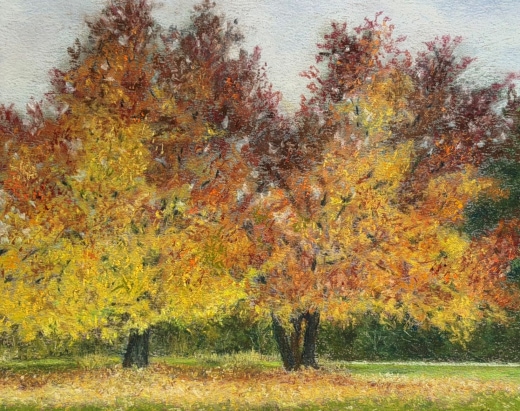 Pastel Painting: Fall Landscapes